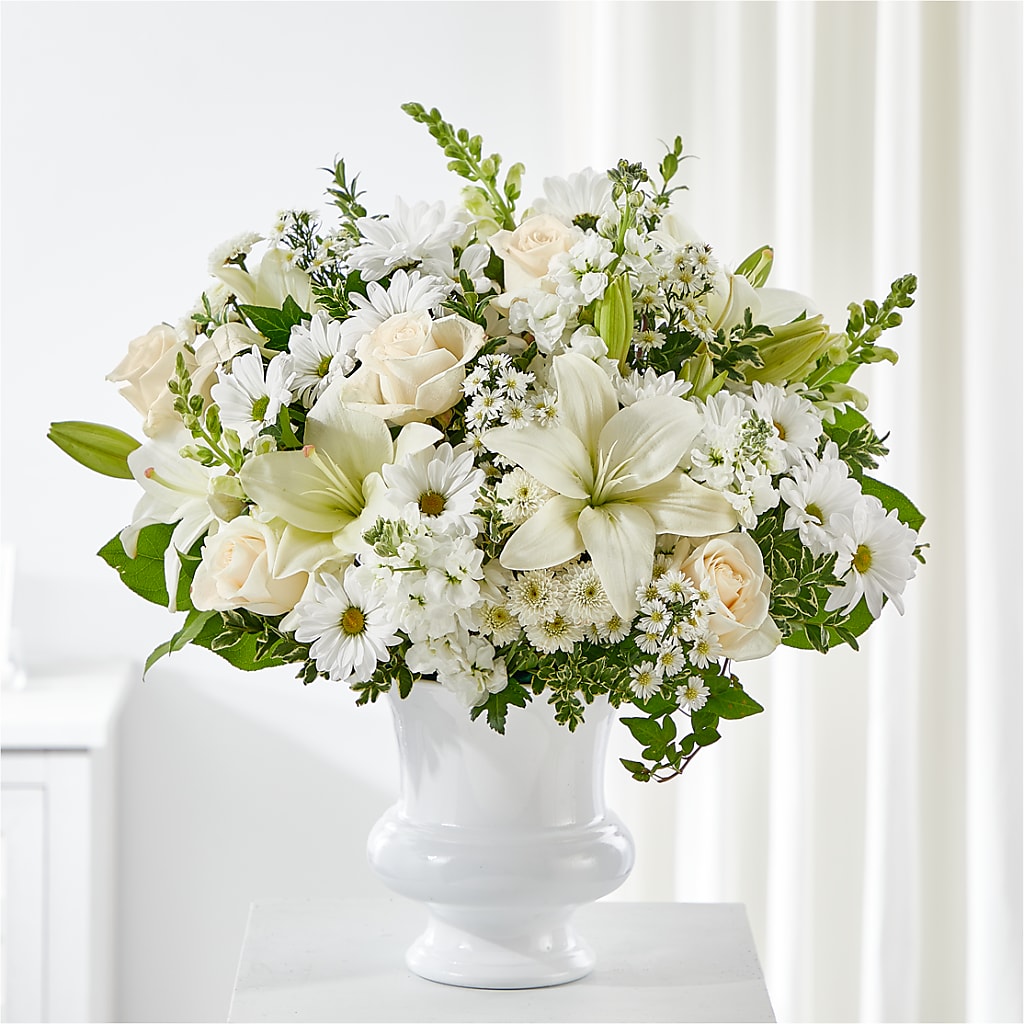 Uplifting Urn Arrangement – PETALS & HEARTS FLOWER SHOP, Monterey Park CA