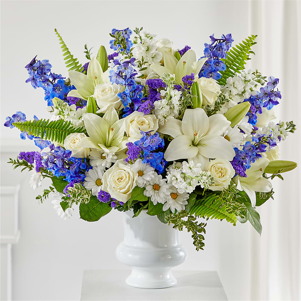 Expressions of Hope Urn Arrangement – PETALS & HEARTS FLOWER SHOP, Monterey Park CA