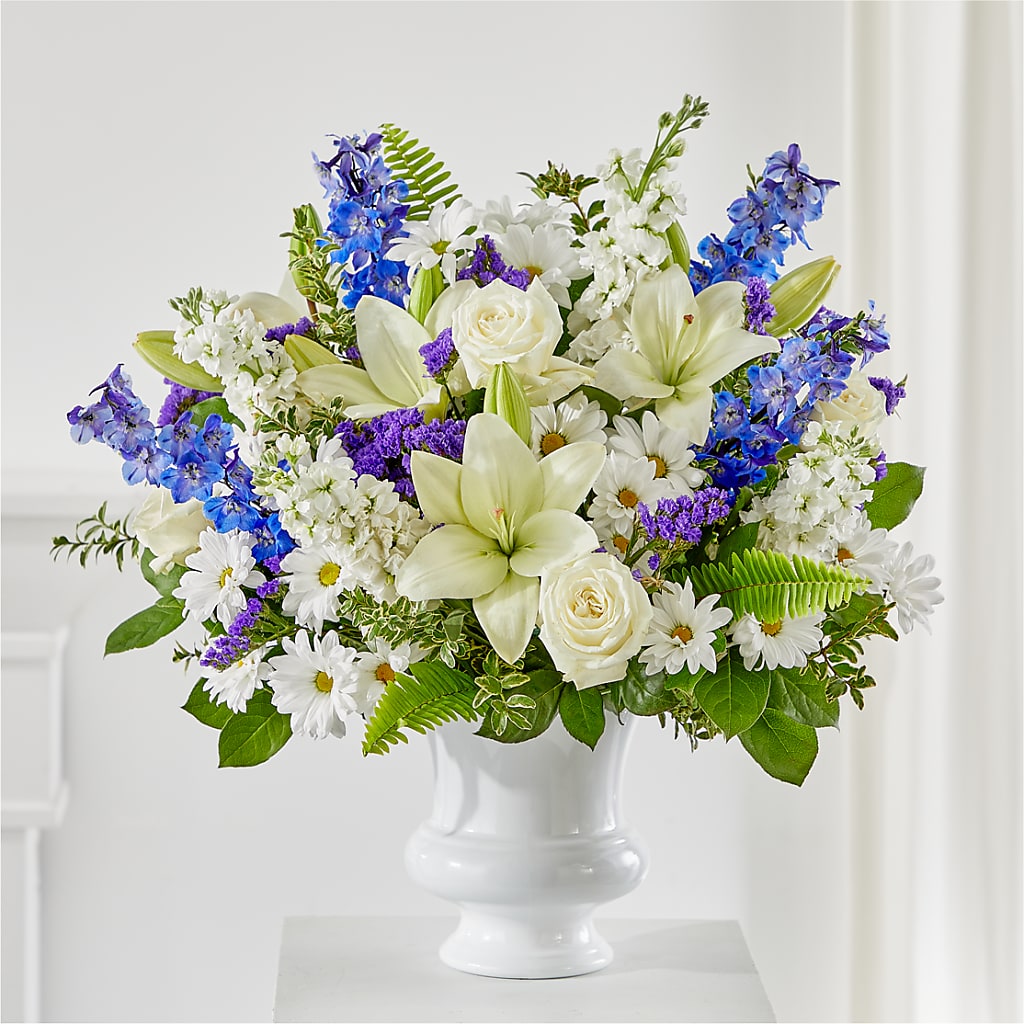Expressions of Hope Urn Arrangement – PETALS & HEARTS FLOWER SHOP, Monterey Park CA