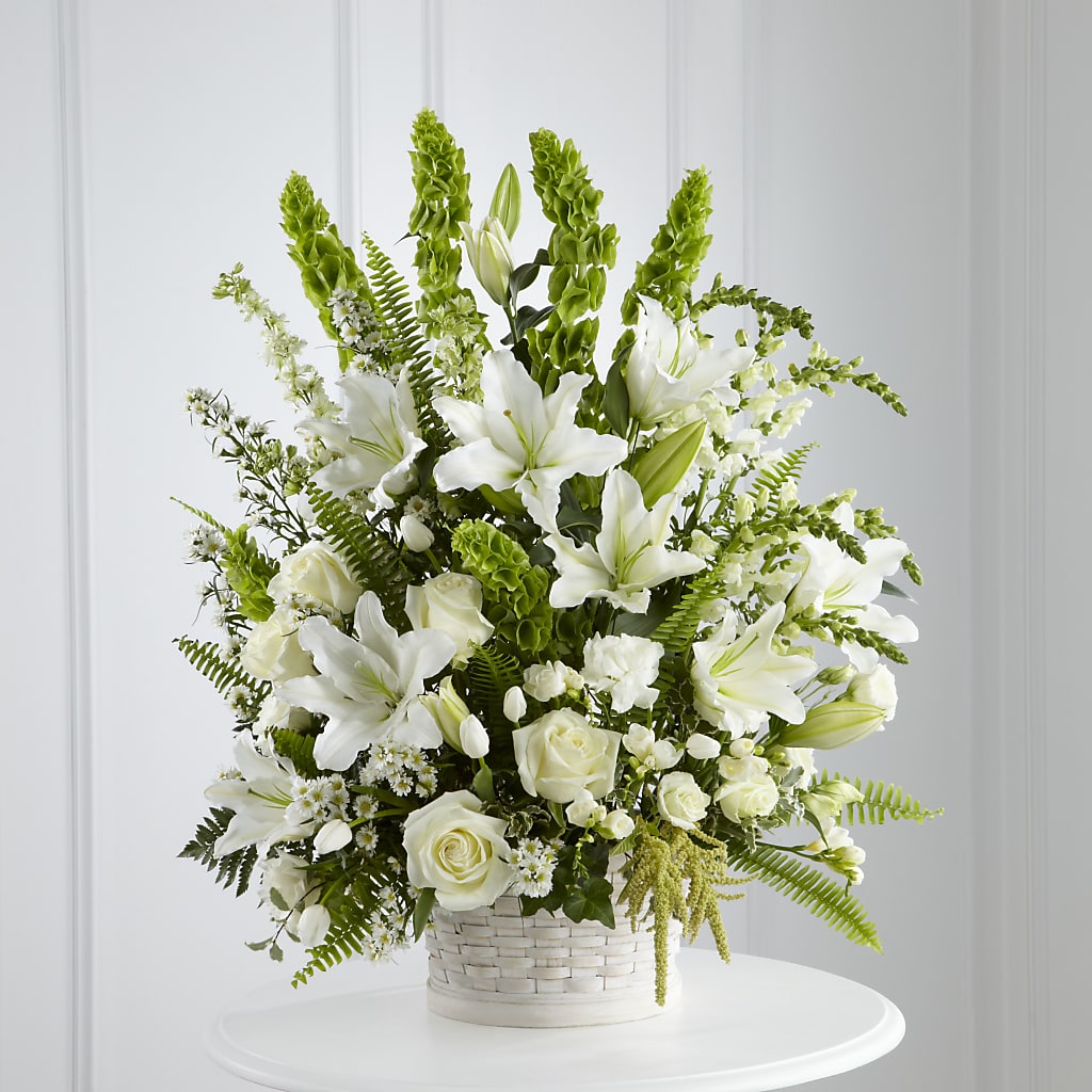 In Our Thoughts Arrangement – PETALS & HEARTS FLOWER SHOP, Monterey Park CA