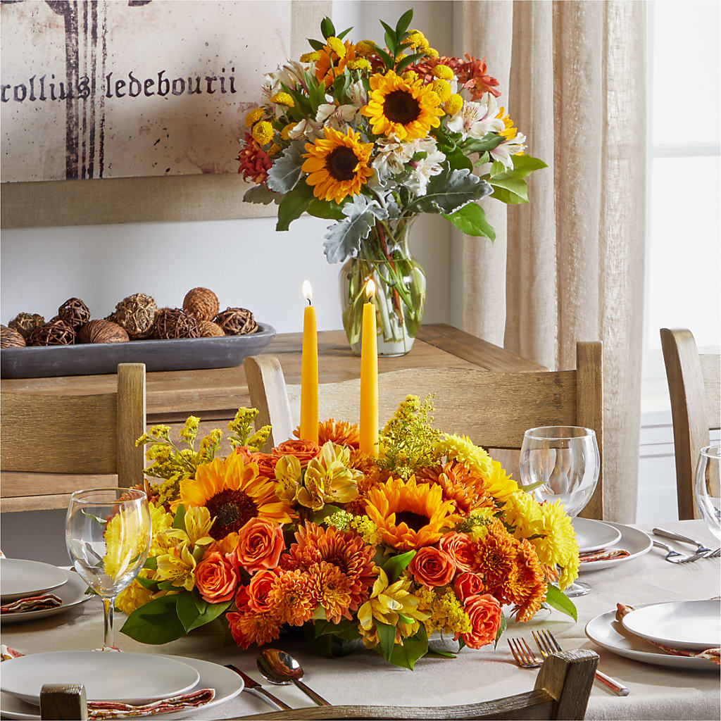 Golden Gathering Bundle – PETALS & HEARTS FLOWER SHOP, Monterey Park CA