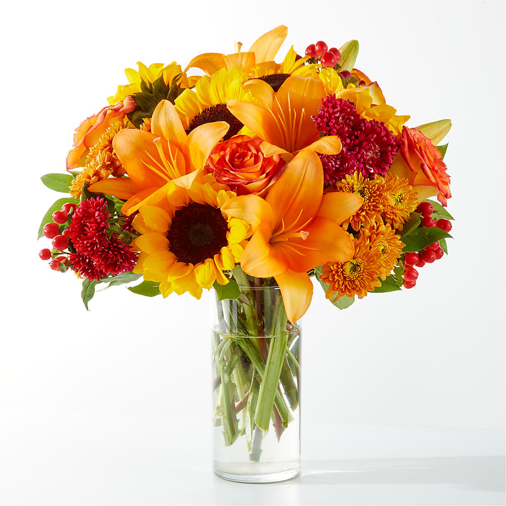 Fall Day Bouquet – PETALS & HEARTS FLOWER SHOP, Monterey Park CA