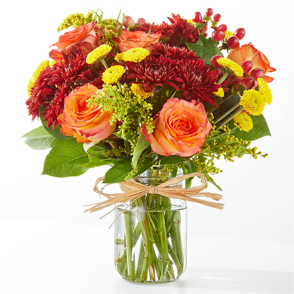 Apple Picking Bouquet – PETALS & HEARTS FLOWER SHOP, Monterey Park CA
