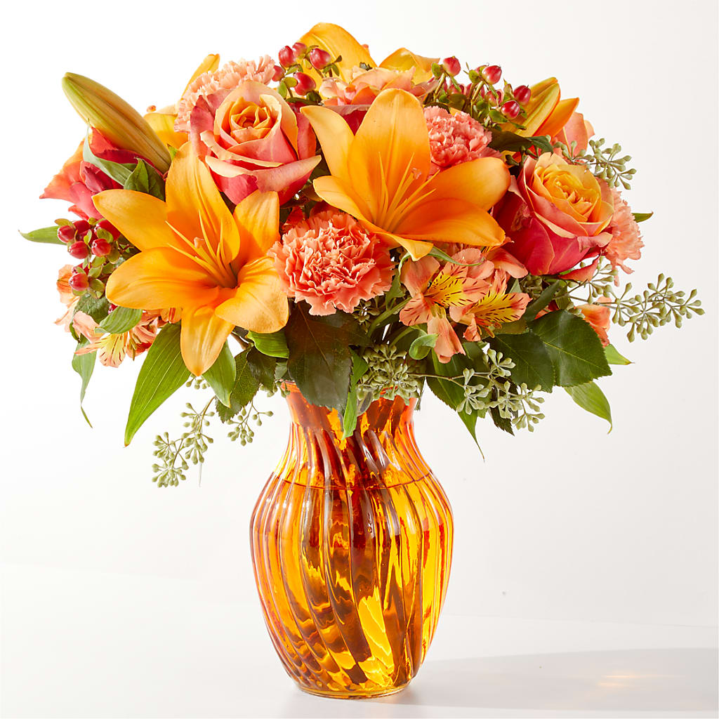 Afternoon Light Bouquet – PETALS & HEARTS FLOWER SHOP, Monterey Park CA
