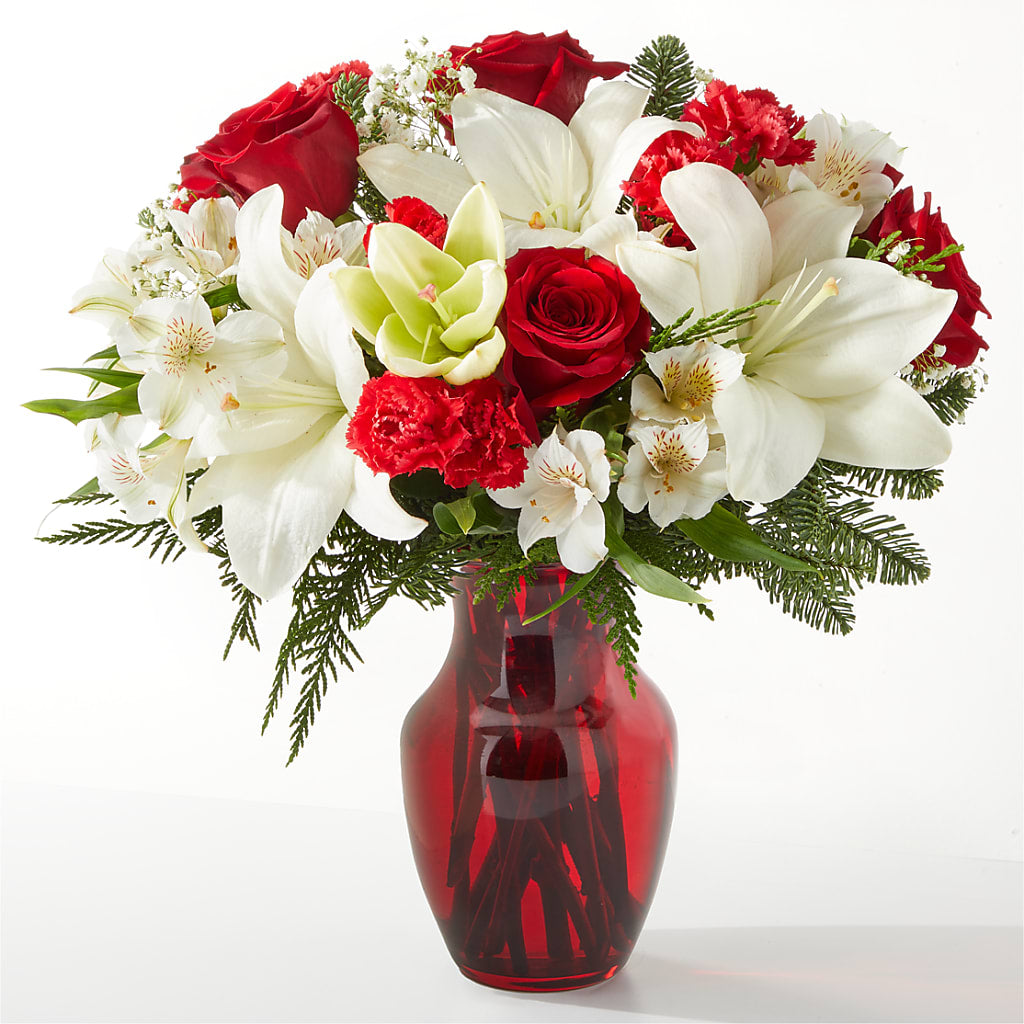 Holiday Season Bouquet – PETALS & HEARTS FLOWER SHOP, Monterey Park CA