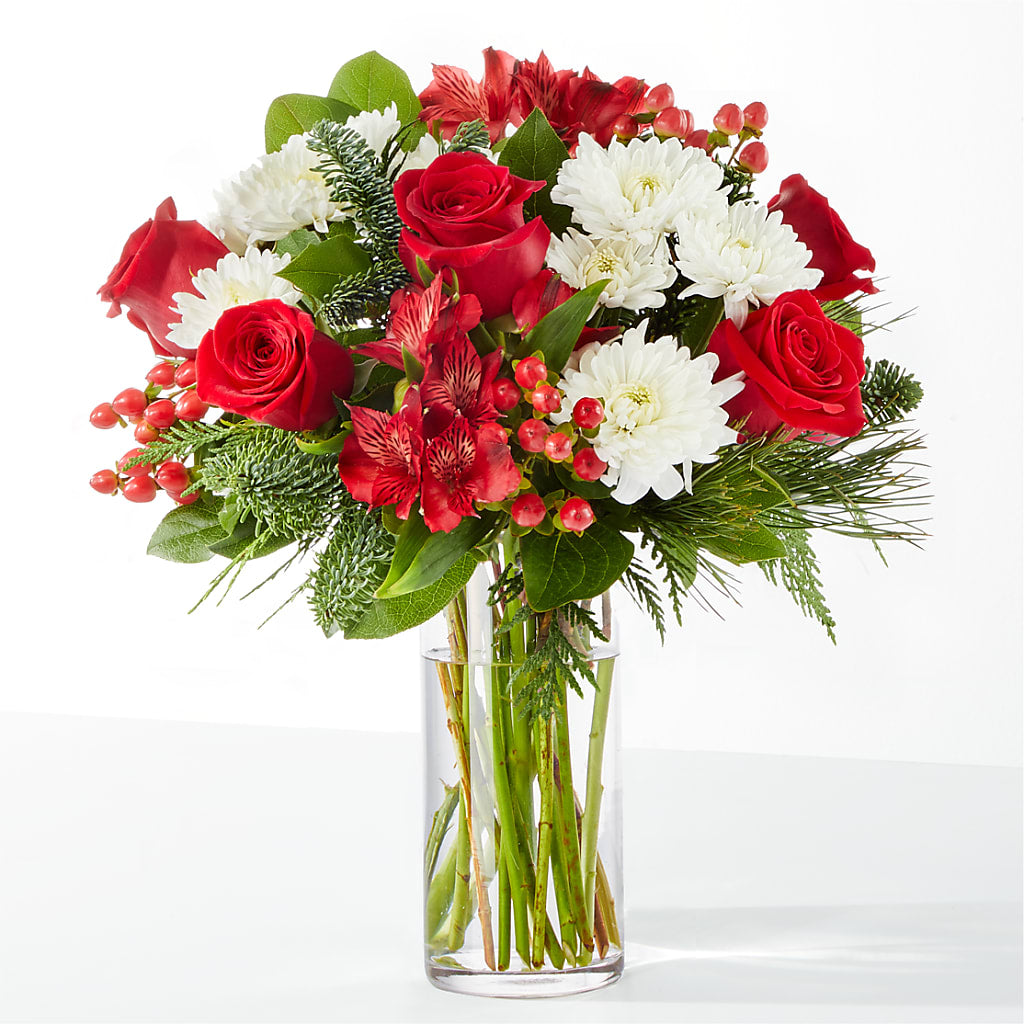 Letters to Santa Bouquet – PETALS & HEARTS FLOWER SHOP, Monterey Park CA