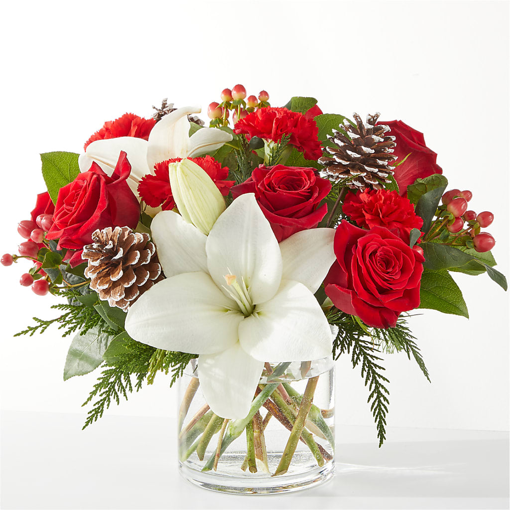 Oh So Jolly Bouquet – PETALS & HEARTS FLOWER SHOP, Monterey Park CA