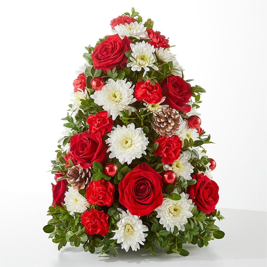 Let It Snow Tree – PETALS & HEARTS FLOWER SHOP, Monterey Park CA