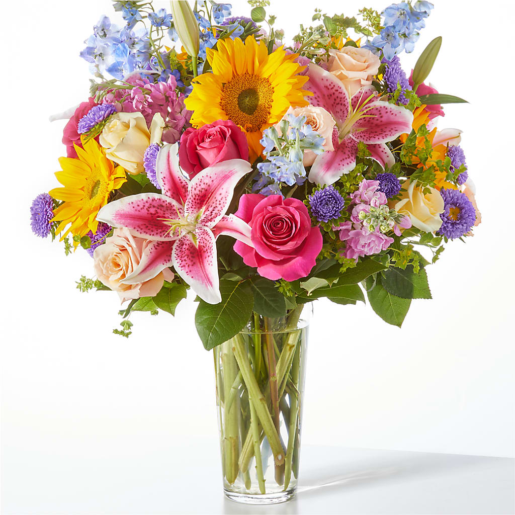 Dreamy Meadows Bouquet – PETALS & HEARTS FLOWER SHOP, Monterey Park CA