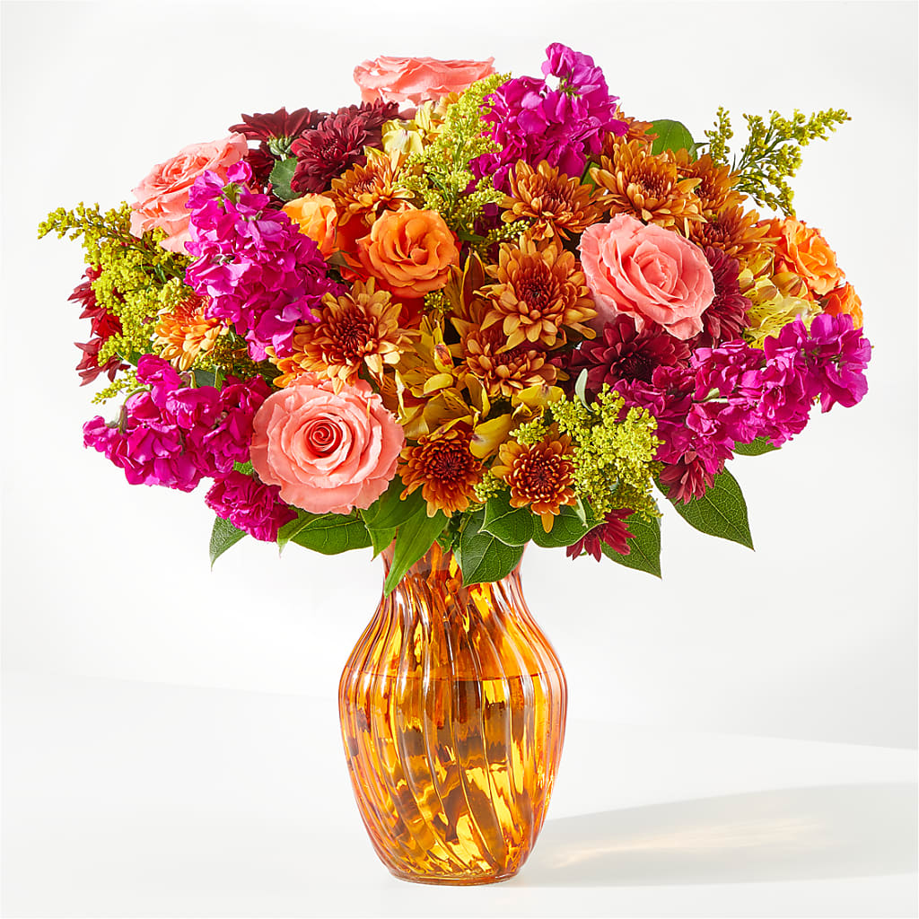 Amber Muse Bouquet – PETALS & HEARTS FLOWER SHOP, Monterey Park CA