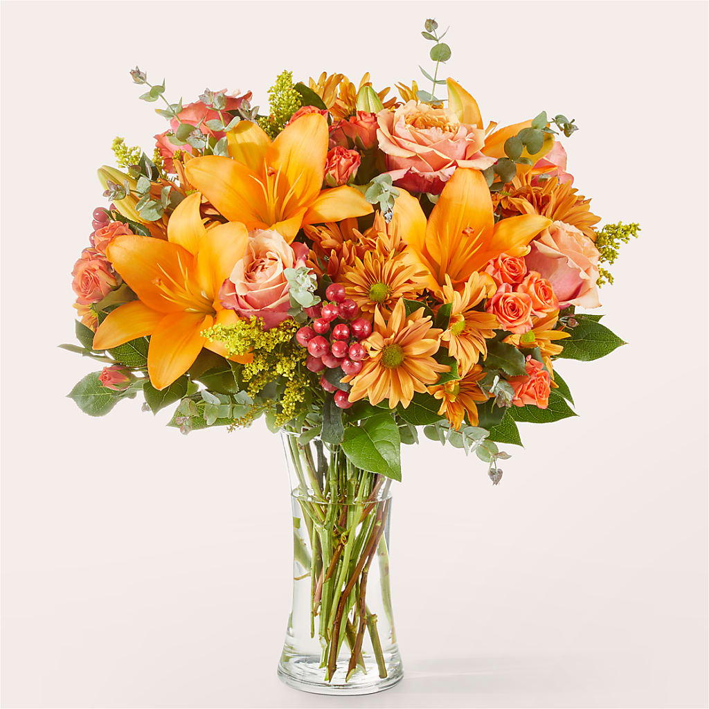 Harvest Hayride Bouquet – PETALS & HEARTS FLOWER SHOP, Monterey Park CA