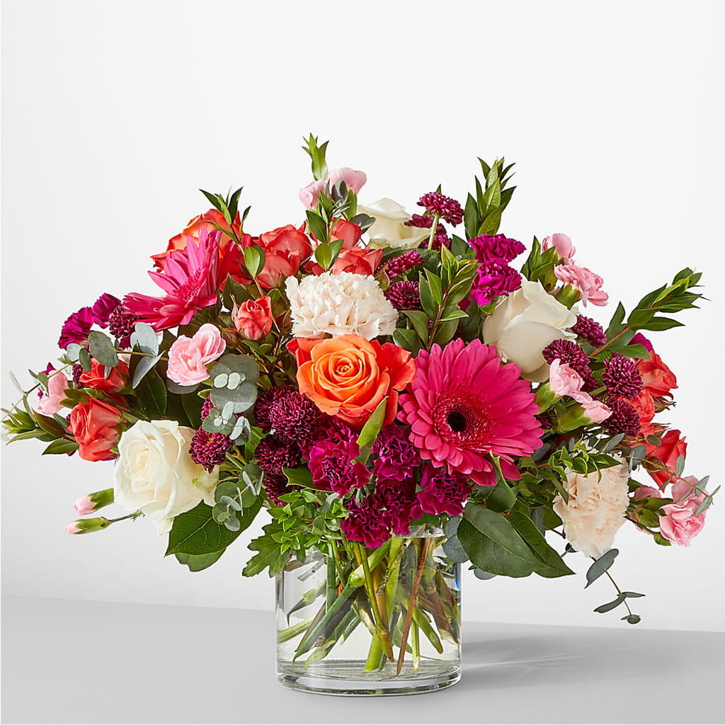 Smell the Roses Bouquet – PETALS & HEARTS FLOWER SHOP, Monterey Park CA