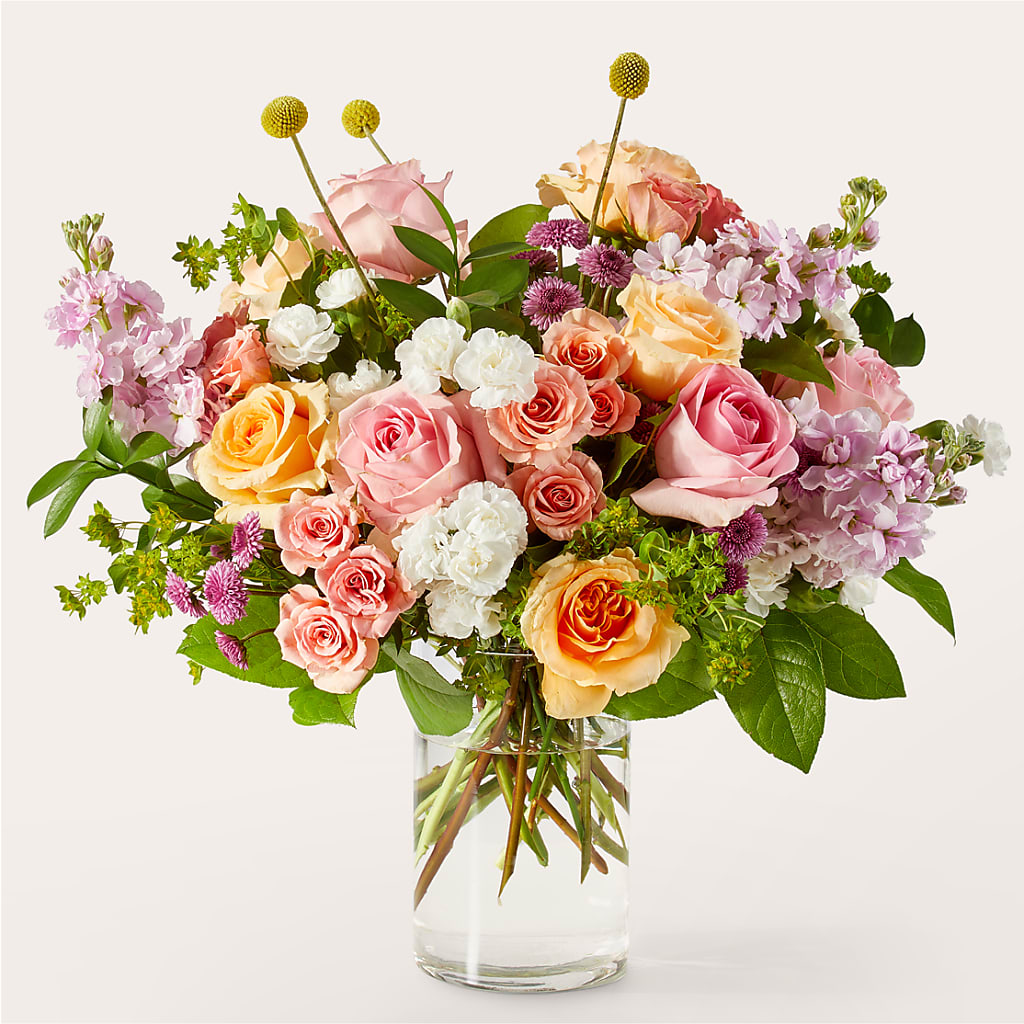 Perfect Contentment Bouquet – PETALS & HEARTS FLOWER SHOP, Monterey Park CA