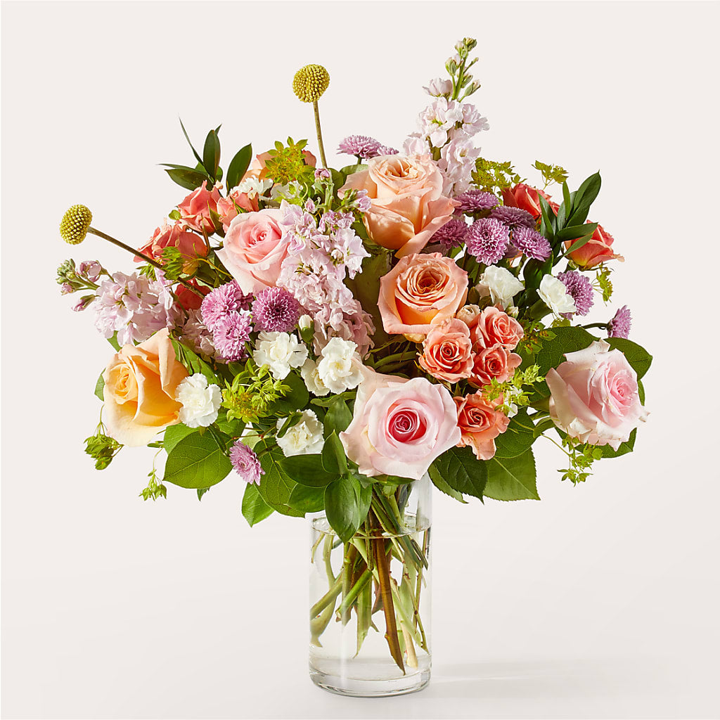 Perfect Contentment Bouquet – PETALS & HEARTS FLOWER SHOP, Monterey Park CA