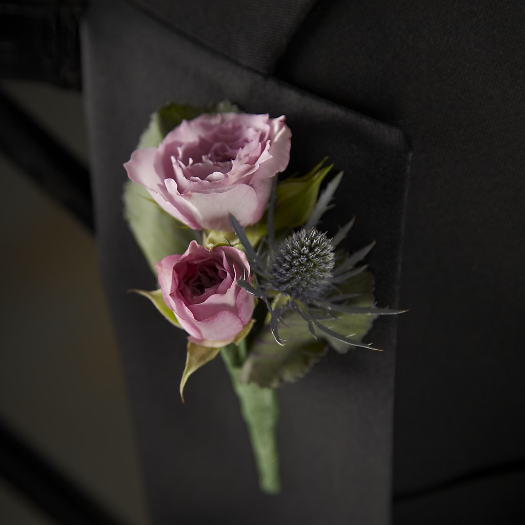 Veronica Boutonniere – PETALS & HEARTS FLOWER SHOP, Monterey Park CA