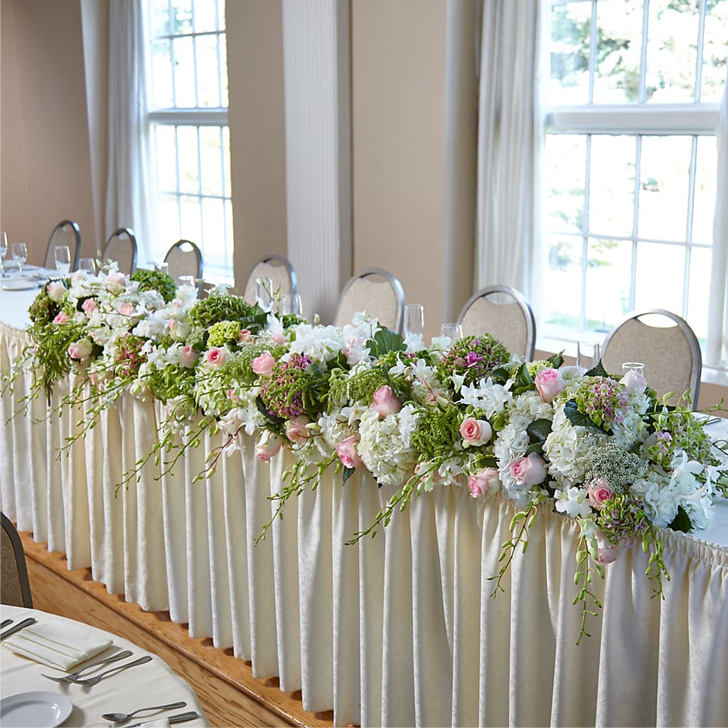 State of Joy Head Table Arrangement – PETALS & HEARTS FLOWER SHOP, Monterey Park CA