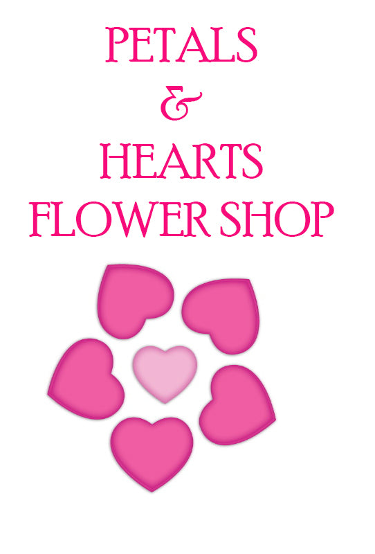 Petals & Hearts Flower Shop logo