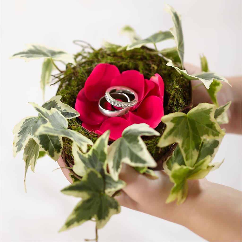 Lila Rose Ring Nest – PETALS & HEARTS FLOWER SHOP, Monterey Park CA
