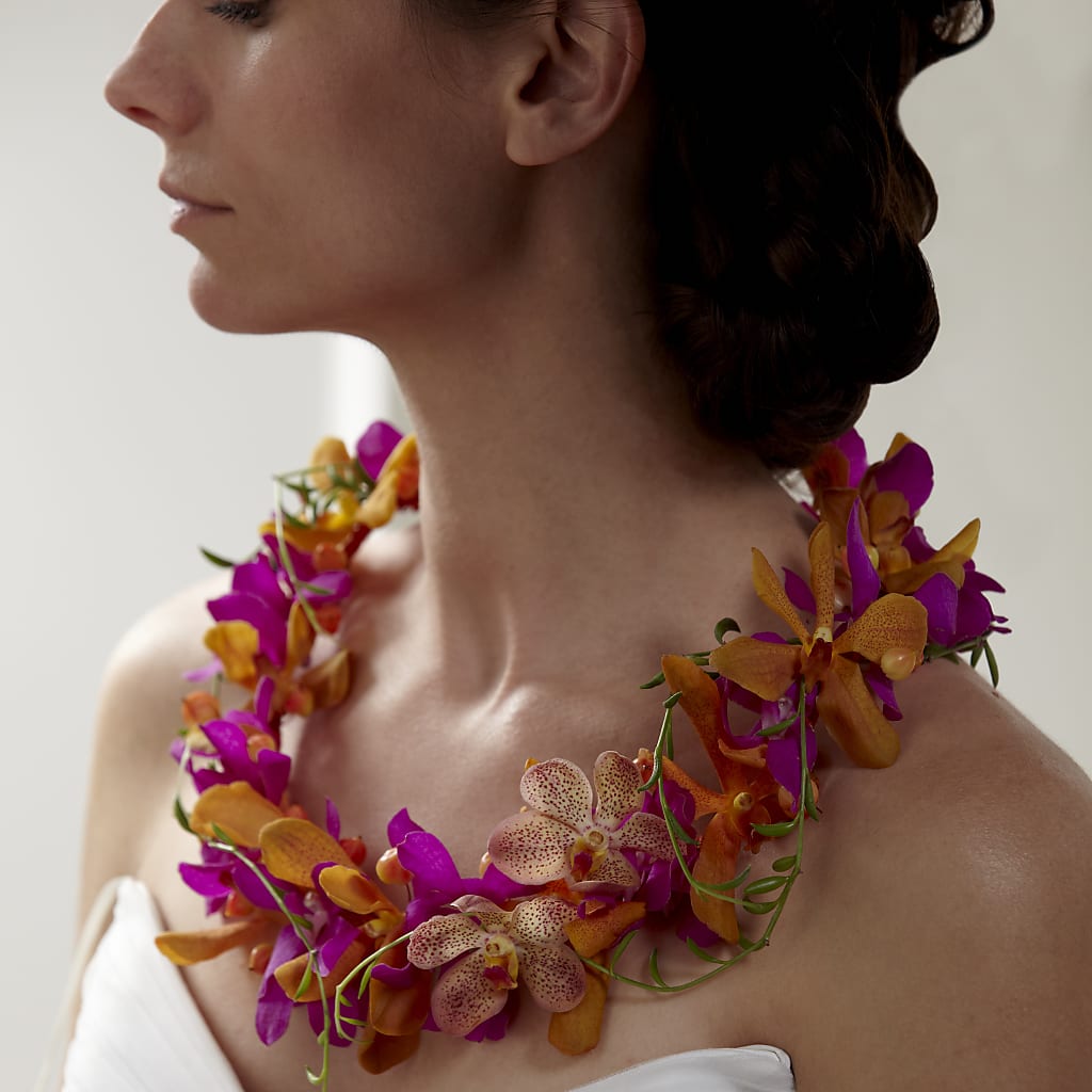 My Sweet Love Floral Necklace – PETALS & HEARTS FLOWER SHOP, Monterey Park CA