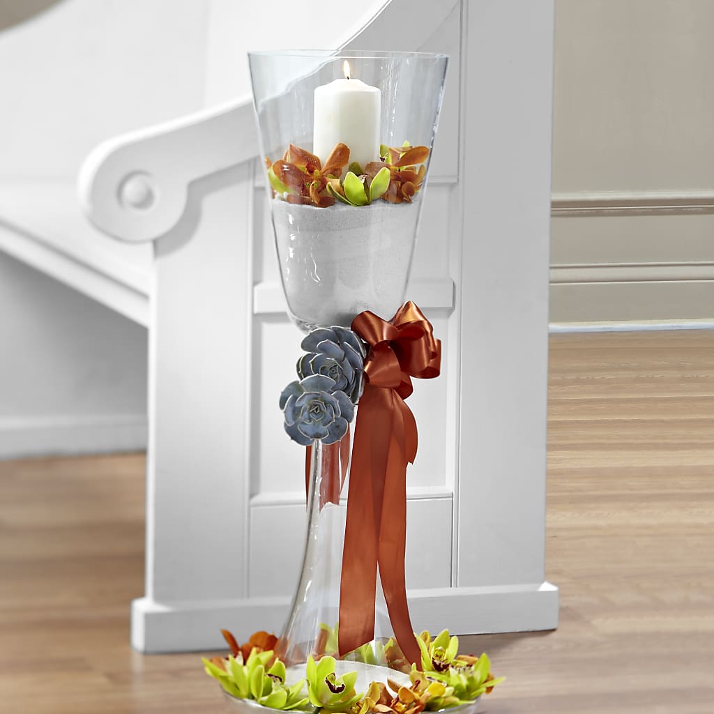 Matrimony Pew Decor – PETALS & HEARTS FLOWER SHOP, Monterey Park CA