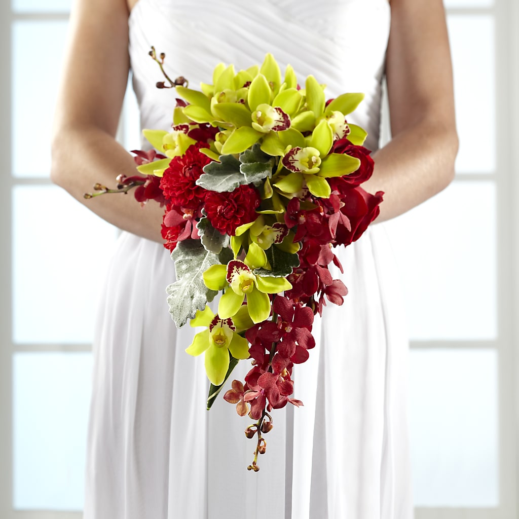 Elegant Orchid Bouquet – PETALS & HEARTS FLOWER SHOP, Monterey Park CA