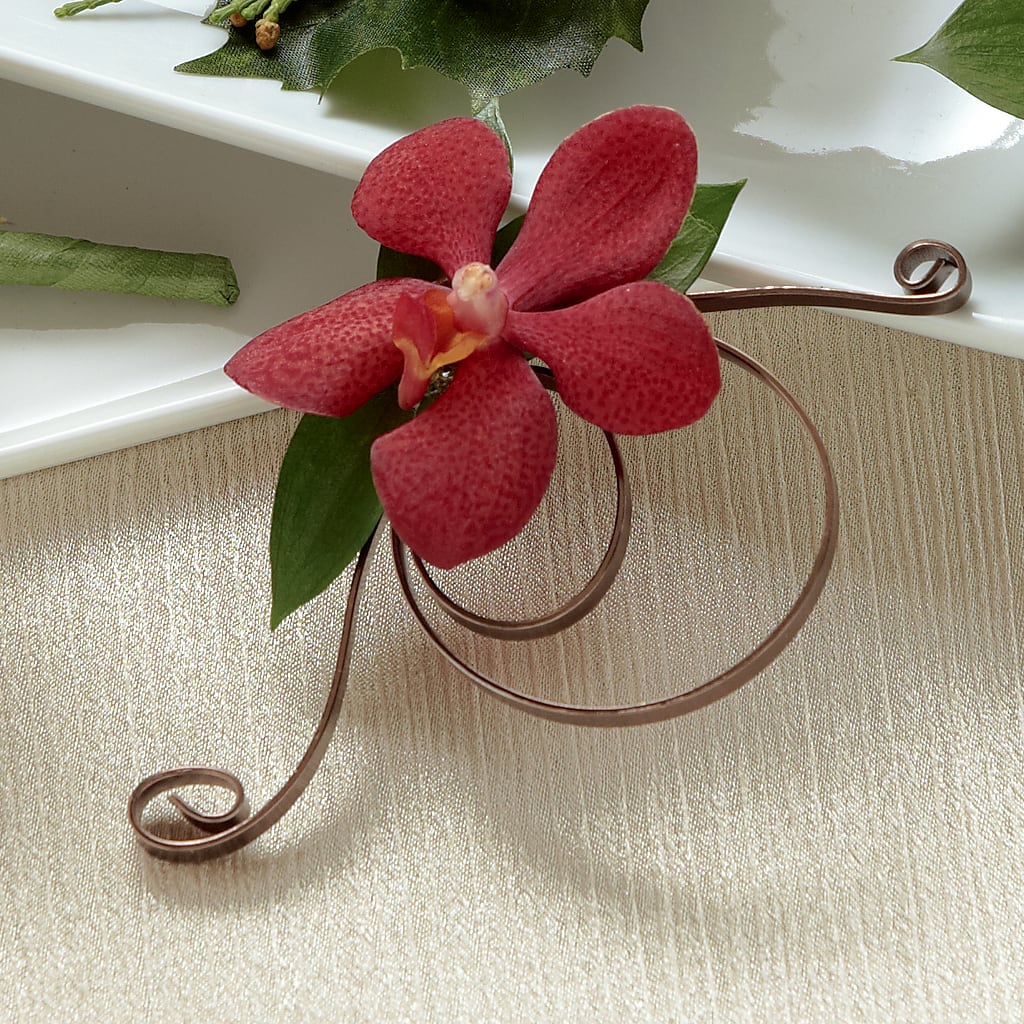 Red Mokara Boutonniere – PETALS & HEARTS FLOWER SHOP, Monterey Park CA