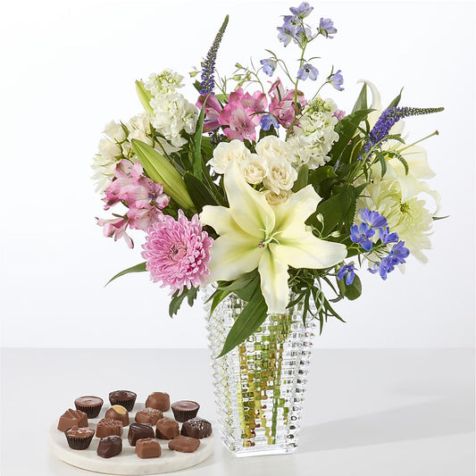 Winter Celebration Bouquet – PETALS & HEARTS FLOWER SHOP, Monterey Park CA
