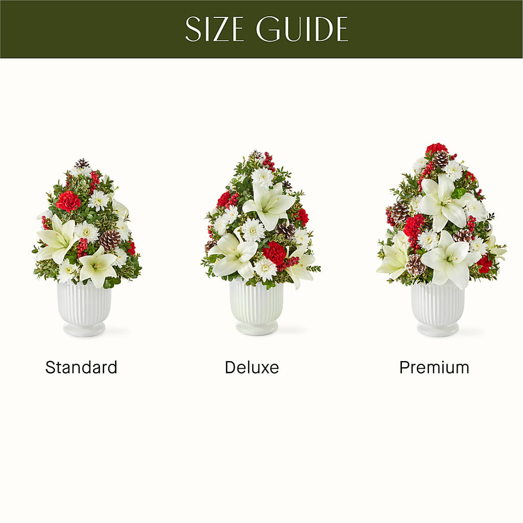 Festive Moments Tree – PETALS & HEARTS FLOWER SHOP, Monterey Park CA