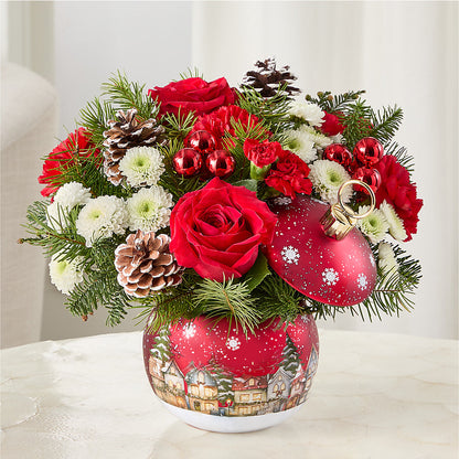 Christmas Carols Ornament – PETALS & HEARTS FLOWER SHOP, Monterey Park CA
