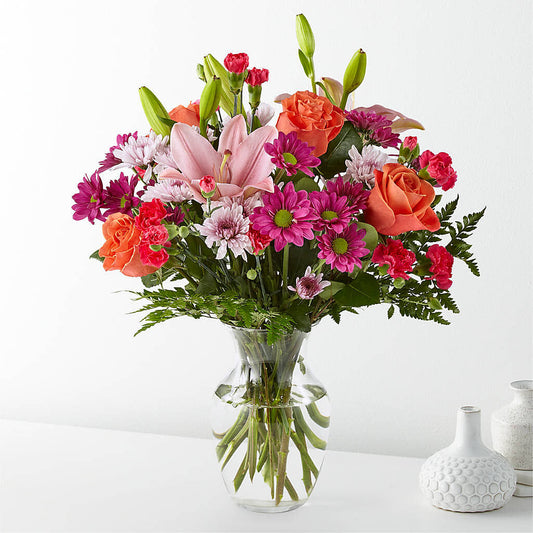 Light of My Life Bouquet – PETALS & HEARTS FLOWER SHOP, Monterey Park CA