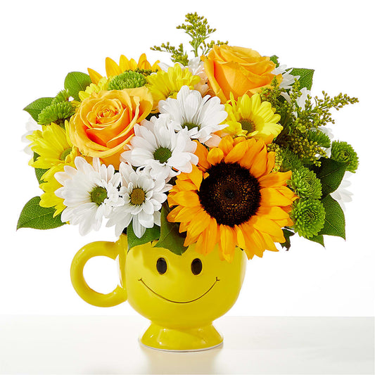 Be Happy Bouquet – PETALS & HEARTS FLOWER SHOP, Monterey Park CA