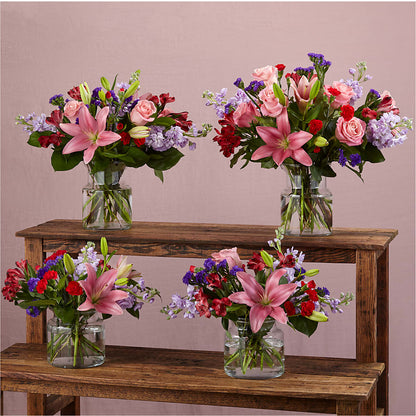 Romantique Bouquet – PETALS & HEARTS FLOWER SHOP, Monterey Park CA