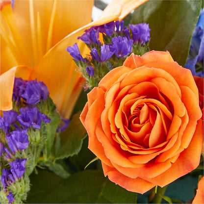 Radiant Citrus Box Bouquet – PETALS & HEARTS FLOWER SHOP, Monterey Park CA