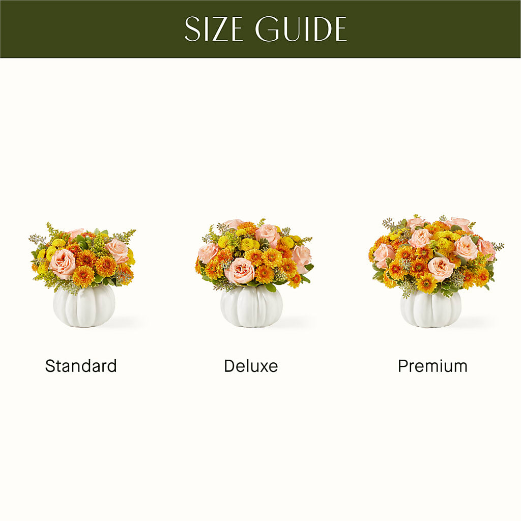 Peachy Pumpkin – PETALS & HEARTS FLOWER SHOP, Monterey Park CA