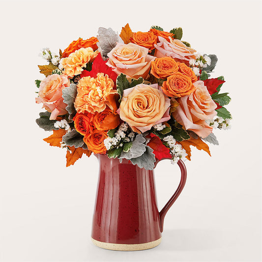 Pumpkin Pie Bouquet – PETALS & HEARTS FLOWER SHOP, Monterey Park CA