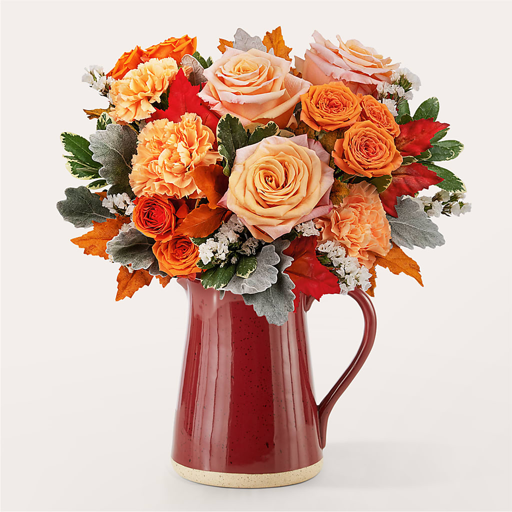 Pumpkin Pie Bouquet – PETALS & HEARTS FLOWER SHOP, Monterey Park CA