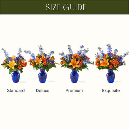 Radiant Citrus Bouquet – PETALS & HEARTS FLOWER SHOP, Monterey Park CA
