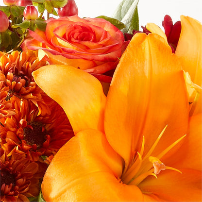 Backyard Bonfire Bouquet – PETALS & HEARTS FLOWER SHOP, Monterey Park CA