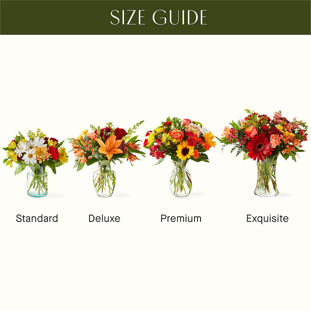 Fall Delight – A Florist Original – PETALS & HEARTS FLOWER SHOP, Monterey Park CA