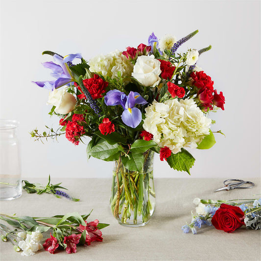 Star Spangled - A Florist Original – PETALS & HEARTS FLOWER SHOP, Monterey Park CA