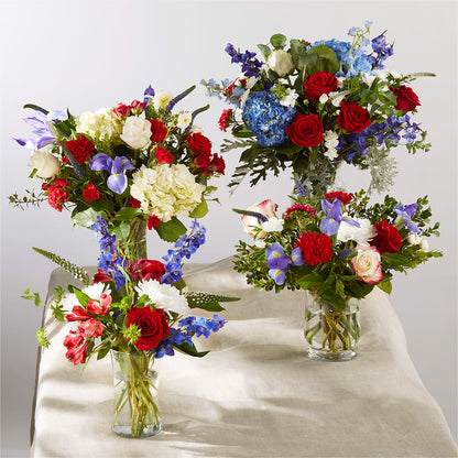 Star Spangled - A Florist Original – PETALS & HEARTS FLOWER SHOP, Monterey Park CA