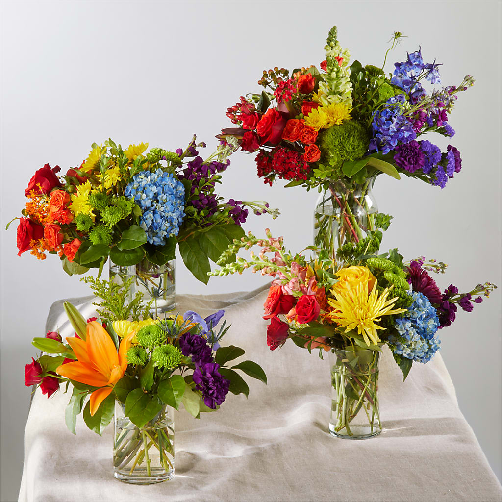 Summer Spectra - A Florist Original – PETALS & HEARTS FLOWER SHOP, Monterey Park CA