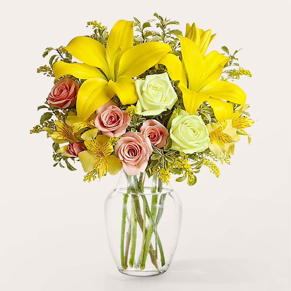 Sunburst Bouquet – PETALS & HEARTS FLOWER SHOP, Monterey Park CA