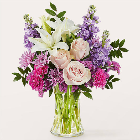 High Tea Bouquet – PETALS & HEARTS FLOWER SHOP, Monterey Park CA