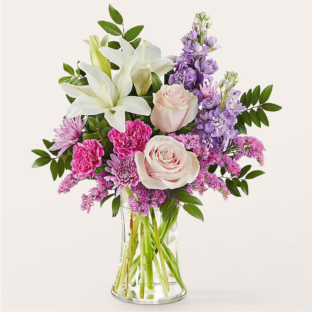 High Tea Bouquet – PETALS & HEARTS FLOWER SHOP, Monterey Park CA