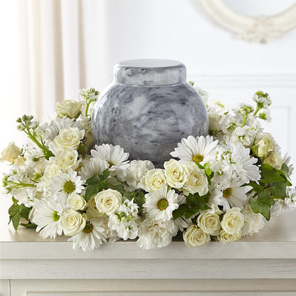 Timeless Tribute Cremation Adornment – PETALS & HEARTS FLOWER SHOP, Monterey Park CA