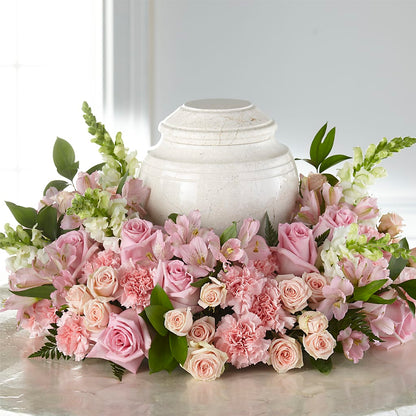 Blooms of Hope Cremation Adornment – PETALS & HEARTS FLOWER SHOP, Monterey Park CA