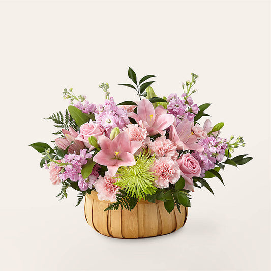 Beautiful Spirit Basket – PETALS & HEARTS FLOWER SHOP, Monterey Park CA