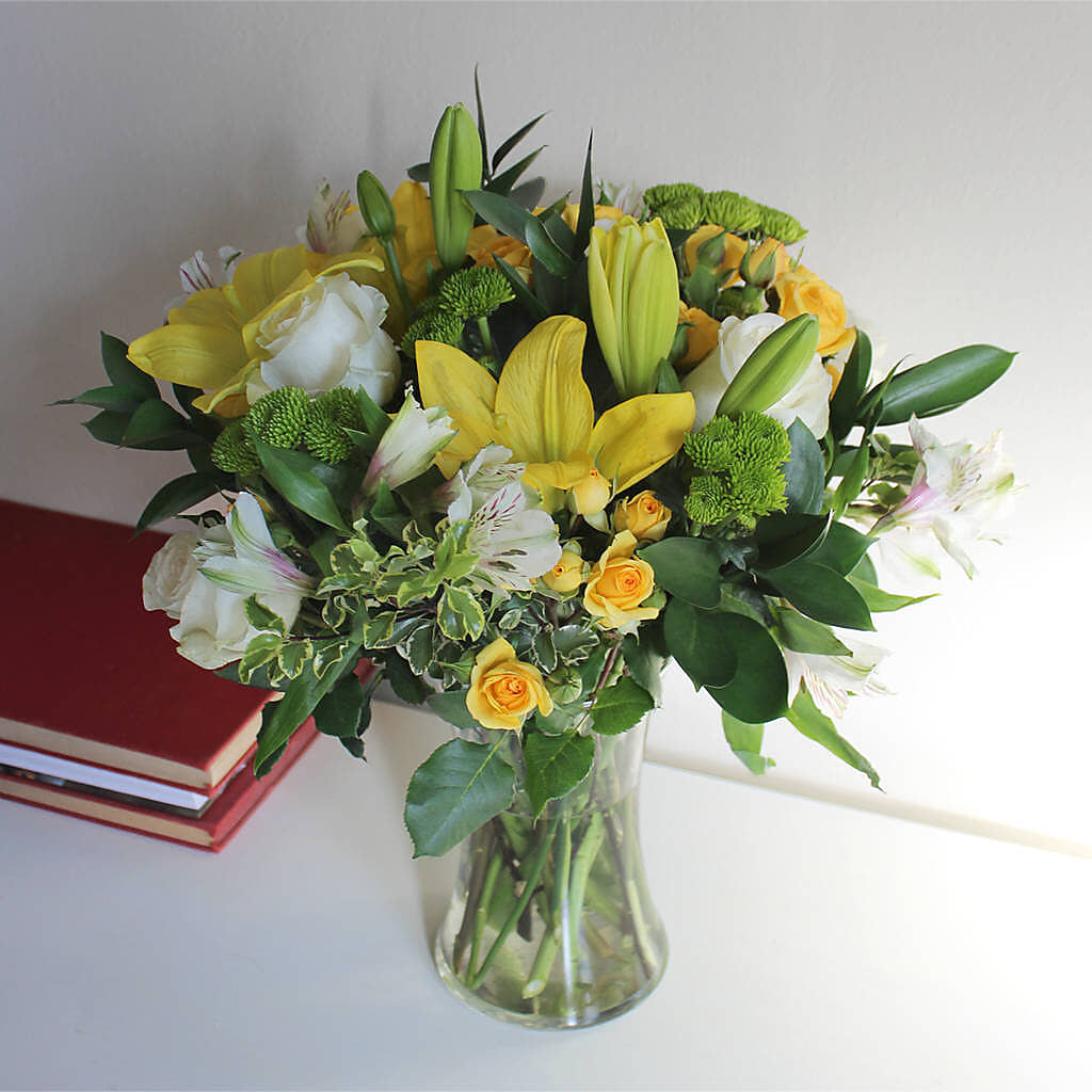Hope & Serenity Bouquet – PETALS & HEARTS FLOWER SHOP, Monterey Park CA