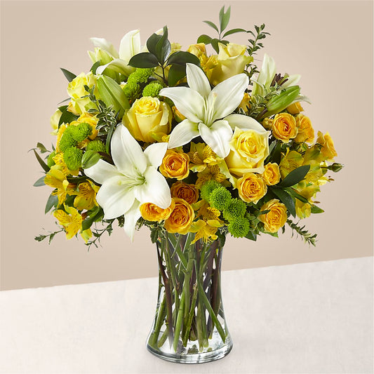 Hope & Serenity Bouquet – PETALS & HEARTS FLOWER SHOP, Monterey Park CA